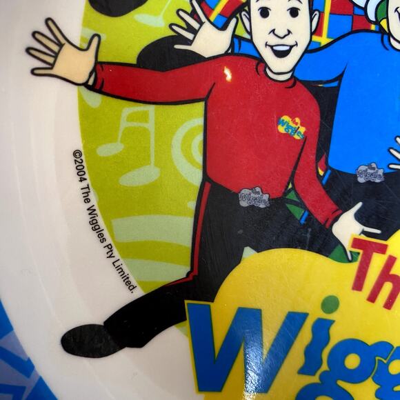 Vintage The Wiggles 2004 Melamine Plastic Plate - Picture 4 of 7